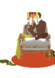  1boy barefoot black_shirt book book_stack censored censored_identity chair coat collared_shirt covering_own_face crossed_ankles faceless full_body green_coat highres holding holding_book kim_dokja male_focus omniscient_reader's_viewpoint shirt shoes sitting throne tix_0314 unworn_shoes yoo_joonghyuk 