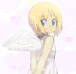  arms_behind_back dress erica_hartmann hasesese heart strike_witches wings 