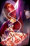  acid_(pixiv5919) building highres moon red_moon remilia_scarlet spear_the_gungnir touhou weapon 