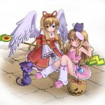  2girls arad_senki dfo dungeon_and_fighter dungeon_fighter_online loli mage 