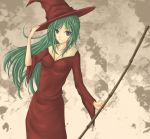  green_hair hat long_hair mystical_sand shintani_tsushiya smile yuu-gi-ou yuu-gi-ou_duel_monsters 