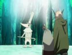  bag cane dancing excalibur_(soul_eater) gif ox_ford soul_eater suit top_hat 