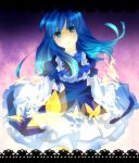  bad_id blue_eyes blue_hair butterfly dress ecirtaeb frederica_bernkastel long_hair umineko_no_naku_koro_ni witch 