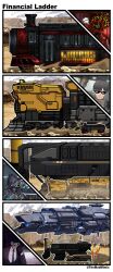  2boys 2others absurdres administrator_(counter:side) ambiguous_gender arknights bus commander_(girls'_frontline) counter:side crossover dante_(limbus_company) doctor_(arknights) elmo_(vehicle) girls'_frontline_2:_exilium girls_frontline highres landship limbus_company mephistopheles_(project_moon) motor_vehicle multiple_boys multiple_crossover multiple_others project_moon rhodes_island_landship spacecraft tagme the_mad_mimic vehicle_focus 
