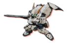 bandai_namco_entertainment gundam gundam_gusion_rebake_full_city gundam_iron-blooded_orphans gundam_tekketsu_no_orphans highres mecha no_humans official_art science_fiction sd_gundam_battle_alliance solo weapon