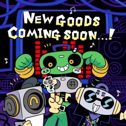  3others backwards_hat bandana cap'n_(deltarune) cd_player closed_eyes closed_mouth deltarune gloves green_gloves green_pants happy hat humanoid_robot k_k_(deltarune) multiple_others object_head official_art pants promotional_art puffy_pants purple_bandana robot smile speaker sticker sweet_(deltarune) temmie_chang utdr_(toby_fox) 