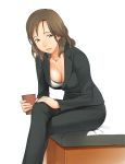  a1 business_suit cleavage initial-g tagme 