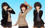  amagami ayatsuji_tsukasa nanasaki_ai sakurai_rihoko seifuku takayama_kisai wallpaper 