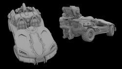  1other 3d armor armored_vehicle benblack75 black_background car commentary dust_514 english_commentary eve_online gallente_federation_(eve_online) helmet light_attack_vehicle_(dust_514) maya_(medium) military_vehicle modo_(medium) motor_vehicle multiple_views no_humans science_fiction simple_background vehicle_focus 