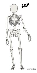  2026 2d artist_name base_(art) commentary digital_media eliasvrk english_commentary english_text faceless full_body hip_bones original ribs simple_background skeleton solo spine standing template text transparent_background undertale utdr_(toby_fox) variant_set 