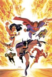  alex_ross bat_mask batman batman_symbol belt bodysuit clark_kent cowl green_lantern grey_bodysuit hawkgirl highres justice_league_unlimited martian_manhunter multicolored_bodysuit multicolored_suit multiple_boys multiple_girls superhero_costume superman superman_logo taut_bodysuit taut_clothes the_flash two-tone_bodysuit two-tone_suit utility_belt wonder_woman 