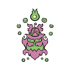  :d fakemon ffccll full_body highres looking_at_viewer no_humans open_mouth pokemon pokemon_(creature) pokemon_focus simple_background smile solo spiritomb white_background 