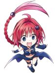  blue_eyes chibi kurosaki_mea non-web_source redhead smile 