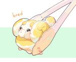  :o absurdres animal animal_focus brown_background dog fidough highres no_humans open_mouth pokemon pokemon_(creature) pokemon_(game) pokemon_sv signature solo sugahri tongs white_background 