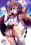  1girl bakumatsu_rouman highres ichijou_akari looking_at_viewer smile solo tukiwani v 