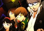  amagi_yukiko hanamura_yousuke glasses megaten narukami_yuu persona persona_4 satonaka_chie seifuku seta_souji 