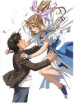  ah_my_goddess belldandy morisato_keiichi screening wings 