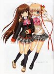  hinoue_itaru kamikita_komari key little_busters!! na-ga natsume_rin seifuku 