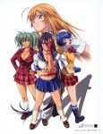  cleavage ikkitousen ikkitousen~eloquent_fist~ kanu_unchou rin_sin ryofu_housen ryomou_shimei seifuku sonsaku_hakufu 