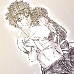 1boy 1girl couple hug hyuuga_hinata menma_(naruto) naruto naruto_(series) naruto_road_to_ninja uzumaki_naruto