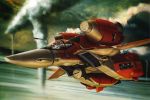  macross mecha tagme tenjin_hidetaka the_super_dimension_fortress_macross 