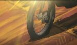 10s 1girl flat_tire ground_vehicle italy lupin_iii lupin_iii_part_4 mine_fujiko motor_vehicle motorcycle tire 