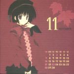  calendar mitsumi_misato paper_texture tagme 
