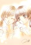  2girls food hibiki_reine highres ice_cream maria-sama_ga_miteru multiple_girls shimazu_yoshino spoon toudou_shimako 