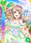  brown_eyes brown_hair character_name dress long_hair love_live!_school_idol_festival love_live!_school_idol_project minami_kotori smile 