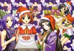  christmas fukushima_kinu honda_sarasa katou_asa kuroda_rinzu raimuiro_senkitan sanada_momen 