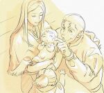  baby brother_and_sister father_and_son female_child helga_(vinland_saga) husband_and_wife long_hair mother_and_son ponytail siblings third-party_source thorfinn thors viking vinland_saga ylva 