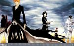  abarai_renji bleach calendar kuchiki_rukia kurosaki_ichigo tite_kubo uryuu_ishida watercolor yasutora_sado 