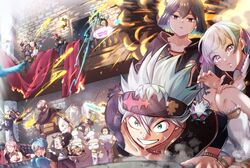  absurdres asta_(black_clover) black_bull_(emblem) black_clover everyone exercise explosion finral_roulacase gauche_adlai highres luck_voltia magna_swing nac_tw noelle_silva push-ups secre_swallowtail vanessa_enoteca yami_sukehiro zora_ideale 