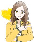  1girl alluring amber_eyes amber_hair highres kaizoku_sentai_gokaiger koto_160206 light_brown_hair luka_millfy super_sentai tomboy tsurime 