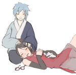 1boy 1girl black_hair boruto:_naruto_next_generations mitsuki_(naruto) naruto naruto_(series) uchiha_sarada