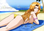 beach bikini bleach matsumoto_rangiku swimsuit 