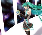 detached_sleeves hatsune_miku space twintails vocaloid 