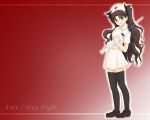  cosplay fate/stay_night nurse red tohsaka_rin type-moon 