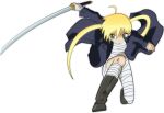   hayate_no_gotoku! loli sanzenin_nagi sword transparent  