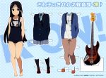  akiyama_mio k-on! school_swimsuit screening swimsuit 