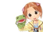  frog gorillaz ice_cream ichigo_mashimaro matsuoka_miu puppet puppetmuppet ribbons strawberry white 