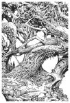  2others english_commentary highres ian_mcque monochrome multiple_others nature no_humans original scenery tree 