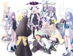  ... 1boy 6+girls :&lt; :d ^_^ ^o^ absurdly_long_hair ahoge angry animal_ears arm_support armband arrow_(symbol) atsuko_(blue_archive) azusa_(blue_archive) bangs belt black_coat black_footwear black_gloves black_hair black_leotard black_skirt blonde_hair blue_archive blue_hair blush blush_stickers boots bow braid bridal_gauntlets brown_hair business_suit cat_ears cat_girl cat_tail chise_(blue_archive) closed_eyes coat coat_on_shoulders collared_shirt commentary_request crossed_arms demon_girl demon_horns demon_wings detached_sleeves dogeza empty_eyes faceless faceless_female fake_animal_ears feathered_wings flower flying_sweatdrops forehead formal fox_ears fox_girl fox_tail frilled_skirt frills full_body fur-trimmed_coat fur_trim gloves grey_eyes grey_hair habit hair_bow hair_bun hair_flower hair_ornament hair_ribbon hair_scrunchie hairband hairclip halo hand_on_hip hands_on_hips headgear headphones heart heart_tail high_heels highres hina_(blue_archive) hooded_coat horns jacket japanese_clothes knee_boots kneehighs leaf leaf_on_head leotard light_brown_hair long_hair long_sleeves looking_at_another looking_away low-tied_long_hair low_twintails lying_on_person mari_(blue_archive) mary_janes midori_(blue_archive) mika_(blue_archive) military military_uniform miyu_(blue_archive) multiple_girls necktie noa_(blue_archive) nonomi_(blue_archive) nun obi off_shoulder one_side_up oni oni_horns orange_hair pantyhose parted_bangs parted_lips peeking_out pencil_skirt pink_hair plaid plaid_skirt pleated_skirt ponytail purple_hair rabbit_ears recycle_bin red_eyes ribbon sash school_uniform scrunchie seia_(blue_archive) seiza sensei_(blue_archive) serafuku shaded_face shadow shirt shoes short_hair short_sleeves sidelocks simple_background single_side_bun sitting skirt sleeves_past_wrists smile sneakers socks squatting standing suit tail tail_bow tail_ornament tail_ribbon thigh-highs thighs tonomiya68 tress_ribbon triangle_mouth turtleneck twin_braids twintails two_side_up uniform very_long_hair violet_eyes white_background white_coat white_footwear white_hair white_pantyhose white_wings wide_sleeves wings yuuka_(blue_archive) zettai_ryouiki 