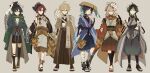  6+boys absurdres aether_(genshin_impact) ahoge alternate_costume arm_armor arm_up baggy_pants bandaged_leg bandages bangs bare_shoulders belt black_belt black_bow black_bowtie black_choker black_footwear black_hair black_headwear black_shirt black_shorts black_socks blonde_hair blue_eyes blue_hair blue_jacket blue_shorts blue_vest boots bow bowtie braid brown_belt brown_bow brown_eyes brown_footwear brown_hair brown_hairband brown_headwear brown_jacket brown_pants brown_ribbon buttons cape choker closed_mouth crossed_arms detached_sleeves earrings frills full_body genshin_impact gold gradient gradient_hair green_cape green_eyes green_hair green_vest grey_cape grey_eyes grey_hair grey_scarf grey_shirt hair_between_eyes hair_ornament hairband hand_on_headwear hands_on_hips hat highres jacket jewelry kaedehara_kazuha leaf long_hair long_sleeves looking_at_another looking_at_viewer male_focus mask mask_on_head multicolored_hair multiple_boys nail_polish necklace official_alternate_costume open_clothes open_vest pants pearl_necklace plant pom_pom_(clothes) puffy_long_sleeves puffy_sleeves purple_belt purple_bow purple_hair red_scarf redhead ribbon ryu_genshin77 sandals scaramouche_(genshin_impact) scaramouche_(wanderer)_(genshin_impact) scarf shikanoin_heizou shirt short_hair shorts sidelocks simple_background single_earring sleeveless sleeveless_shirt smile socks standing tanabata toenail_polish toenails twin_braids two-tone_hair v-shaped_eyebrows venti_(genshin_impact) vest violet_eyes white_shirt wide_sleeves xiao_(genshin_impact) 