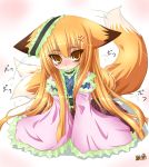  fox_ears highres japanese_clothes kazami_karasu kitsune original 