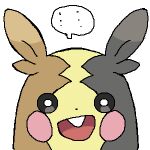 ... animal_focus black_eyes blush_stickers bright_pupils buck_teeth commentary_request gomatarou_(pixiv196136) happy jaggy_lines looking_at_viewer lowres morpeko morpeko_(full) no_humans open_mouth pokemon pokemon_(game) portrait safe simple_background sketch smile speech_bubble spoken_ellipsis straight-on teeth white_background white_pupils