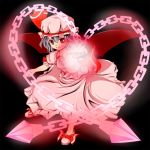  chain chains heart png_(esepen) remilia_scarlet ribbon smile touhou wings 