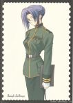  cellaria_markelight glasses navel soul_link suzuhira_hiro uniform 