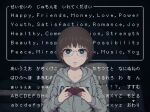  1girl blue_eyes brown_hair commentary controller game_controller gamepad gameplay_mechanics glasses hood hoodie original playing_games short_hair solo translated user_interface yajirushi_(chanoma) 