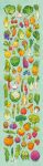  absurdres apple avocado banana cabbage carrot cauliflower cherry chestnut closed_mouth corn drawing eggplant english_commentary english_text food food_focus fruit grapes green_background green_theme highres johannaforster lemon lettuce mushroom no_humans onion open_mouth original pear pickle pineapple potato pumpkin simple_background spring_onion tomato vegetable watermelon 